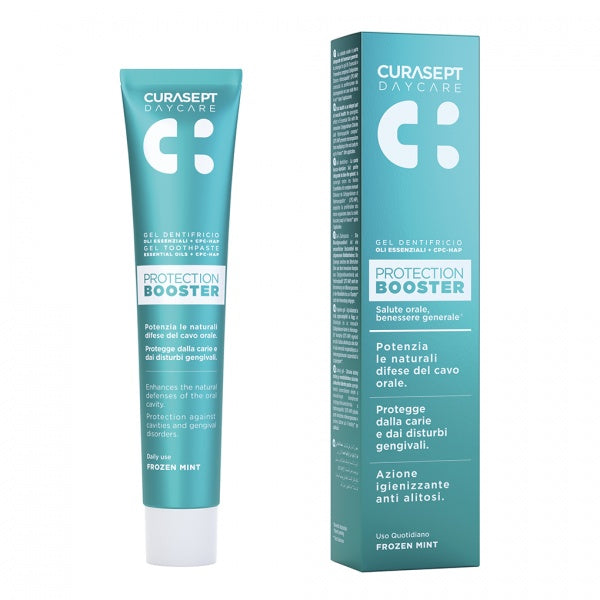 CURASEPT Daycare Booster Frozen Mint, šaldančios mėtos skonio, 75 ml